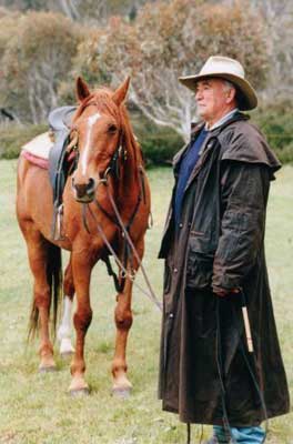 John Rudd and horse